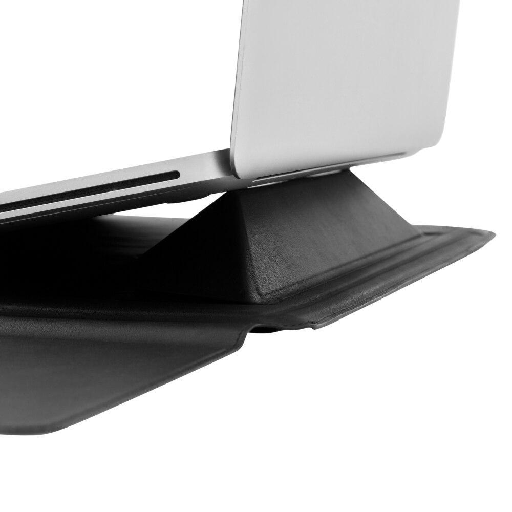 Capa Sleeve com Suporte e Deskpad Preta para Macbook 16’’  - 4