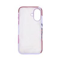 Capa Spring para iPhone 16, Originais iPlace, Pink 