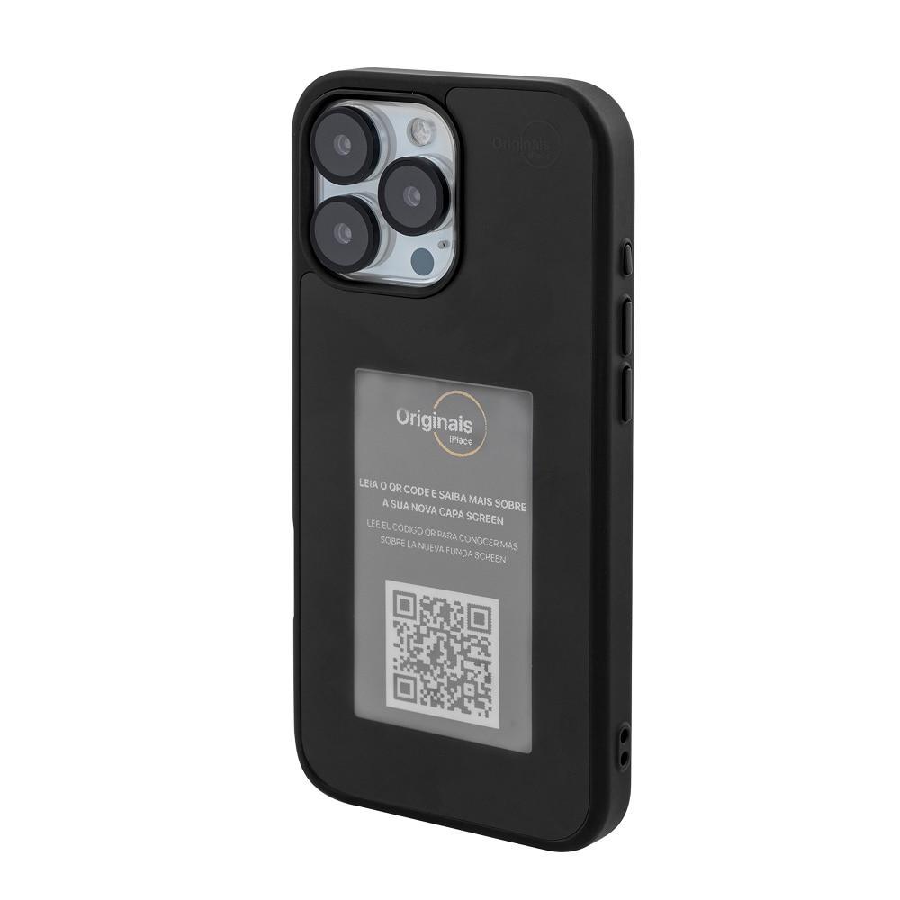 Capa iPhone 16 Pro Originais iPlace, Screen Preta - 8