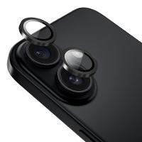 Película para câmera iPhone 16 / 16 Plus, Originais iPlace, Aro Preto  - 1