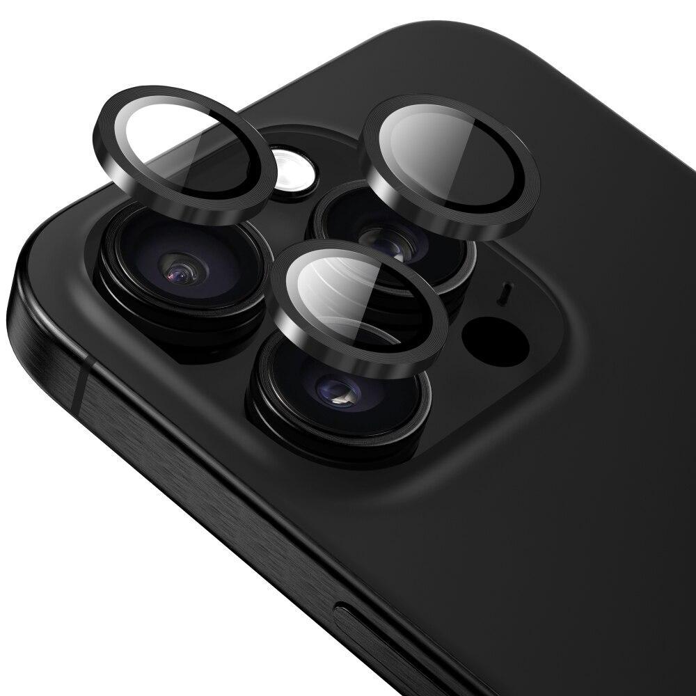 Película para câmera iPhone 16 Pro/ 16 Pro Max, Originais iPlace, Aro Preto  - 1