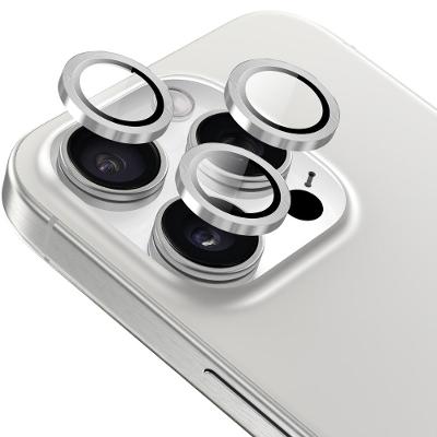 Película para câmera iPhone 16 Pro/ 16 Pro Max, Originais iPlace, Aro Silver