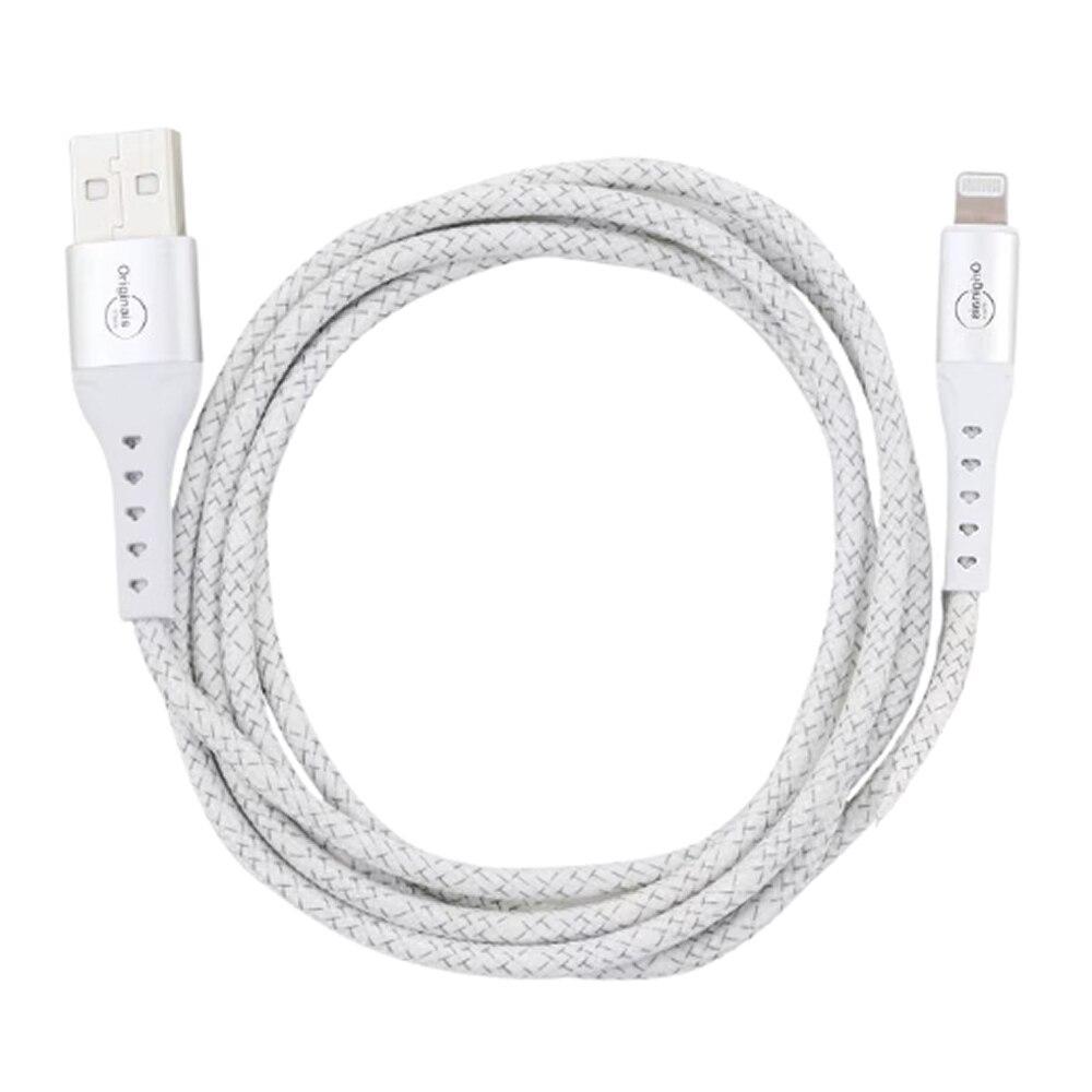 Cabo Lightning para USB-A, 1,2M Originais iPlace, Branco - 1