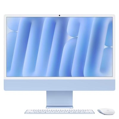 iMac 24", M4, CPU 10 núcleos e GPU 10 núcleos, Memória Unificada 24GB, 512GB SSD - Azul