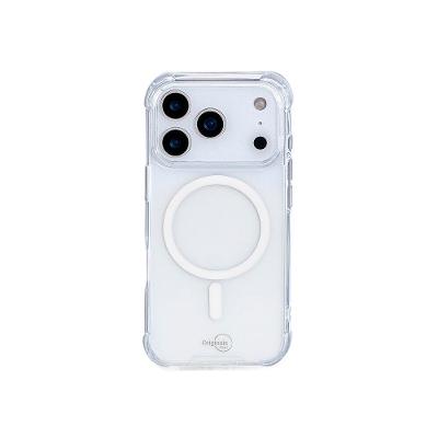 Capa iPhone 17 Pro Max, Air Cushion Essential, Originais iPlace, Transparente