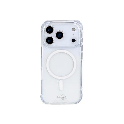 Capa iPhone 17 Pro Max, Air Cushion Essential, Originais iPlace, Transparente