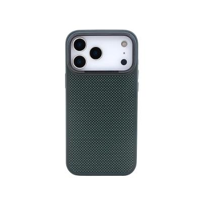 Capa iPhone 17 Pro Max Kevlar, Originais iPlace, Verde