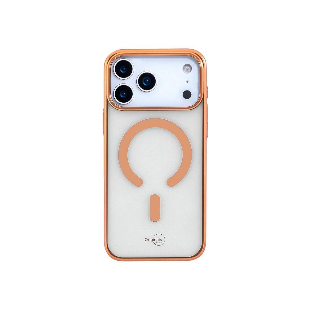 Capa iPhone 17 Pro Max Peel, Originais iPlace, Laranja - 1