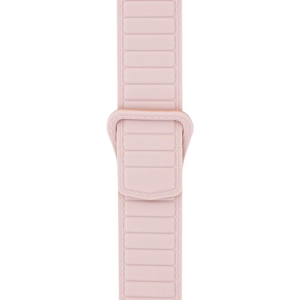 Pulseira de Silicone Magnética para Apple Watch 38-41mm Rosa, Originais iPlace - 8
