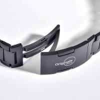 Pulseira de Titanium Click para Apple Watch 42/44/45/46/49mm, Originais iPlace, Preta - 5