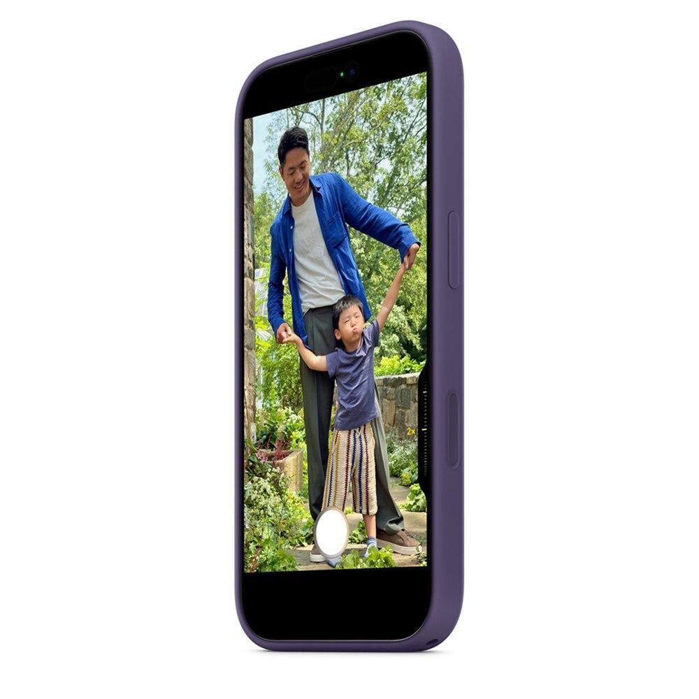 Capa iPhone 17 Silicone, com MagSafe, Apple, Roxo-névoa - 6