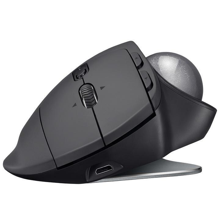Mouse Logitech MX Ergo Trackball, Preto - 3
