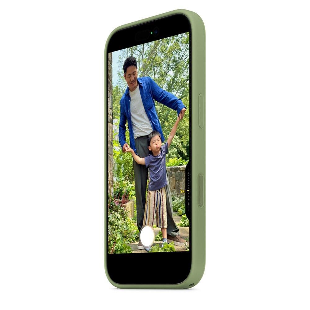 Capa iPhone 17 Silicone, com MagSafe, Apple, Musgo-claro - 6