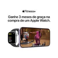 Apple Watch SE 3 GPS - Caixa estelar de alumínio – 44 mm - Pulseira esportiva estelar – P/M - 9