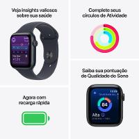 Apple Watch SE 3 GPS + Cellular   Caixa estelar de alumínio – 44 mm - Pulseira esportiva estelar – M/G - 3