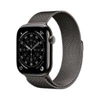 Apple Watch Series 11 GPS + Cellular - Caixa ardósia de titânio – 46 mm - Pulseira ardósia estilo milanês – M/G - 1