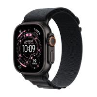Apple Watch Ultra 3 GPS + Cellular - Caixa preta de titânio – 49 mm - Pulseira loop Alpina preta – M - 1