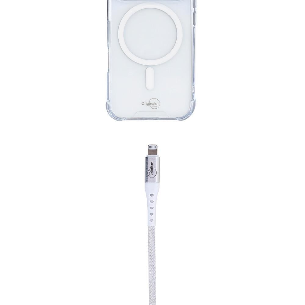 Cabo USB-C para Lightning 1,2 m, Originais iPlace, Branco - 5