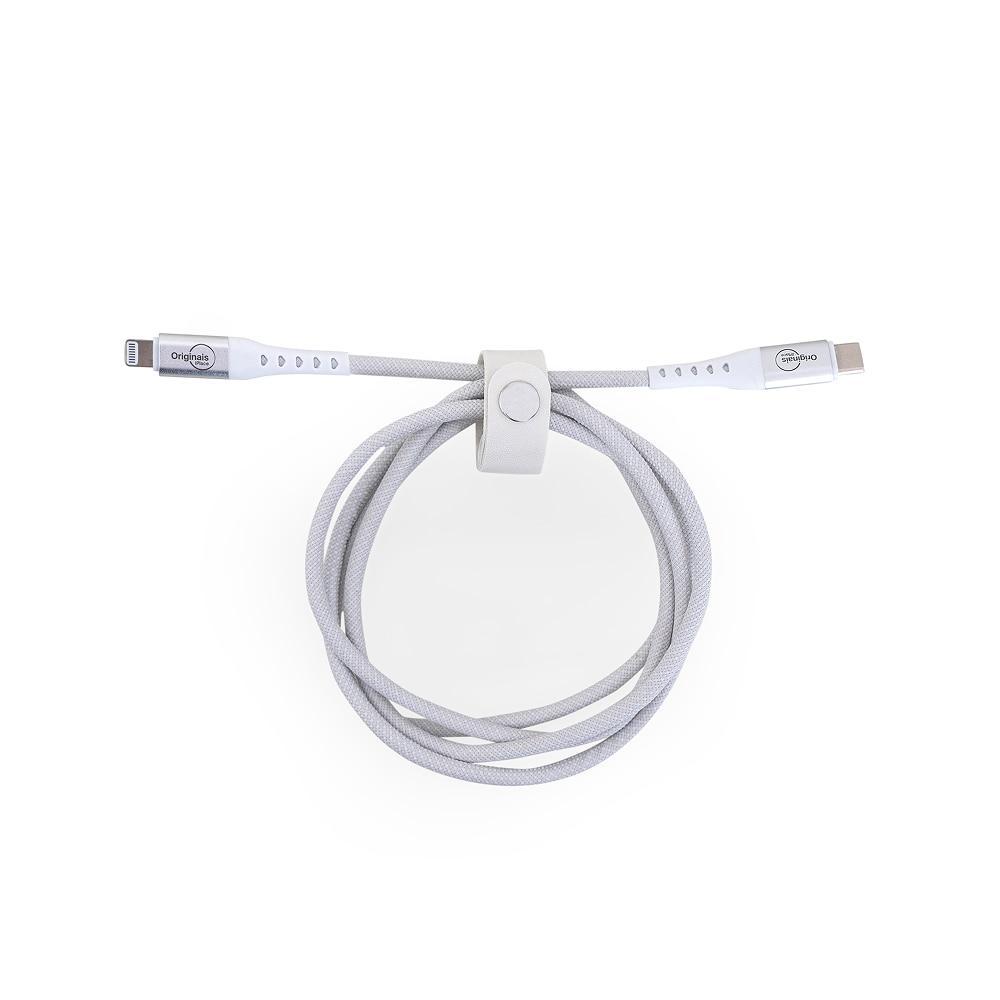 Cabo USB-C para Lightning 1,2 m, Originais iPlace, Branco - 6
