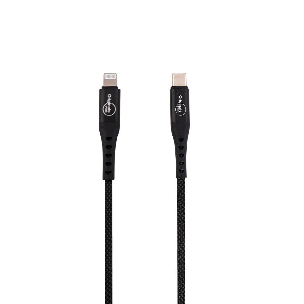 Cabo USB-C para Lightning 1,2 m, Originais iPlace, Preto - 7