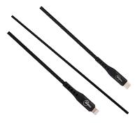 Cabo USB-C para Lightning 1,2 m, Originais iPlace, Preto - 1