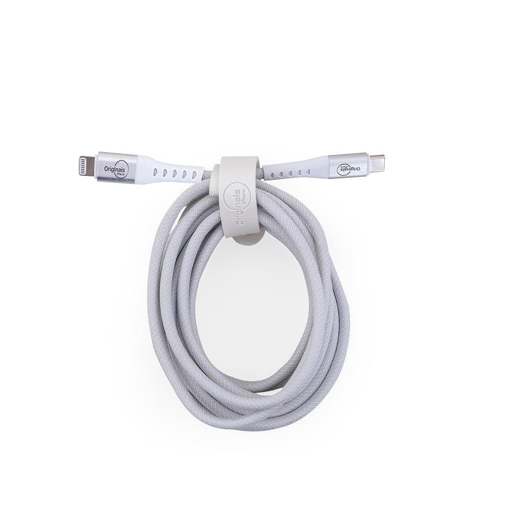 Cabo USB-C para Lightning 3 m, Originais iPlace, Branco - 6