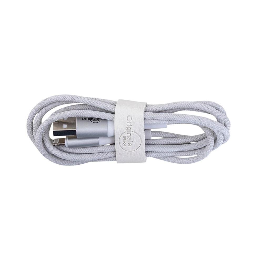 Cabo USB-A para Lightning 1,2 m, Originais iPlace, Branco - 2