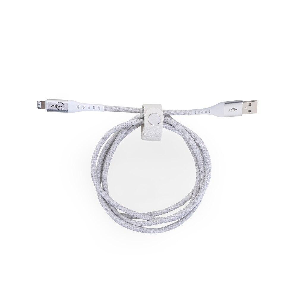 Cabo USB-A para Lightning 1,2 m, Originais iPlace, Branco - 6