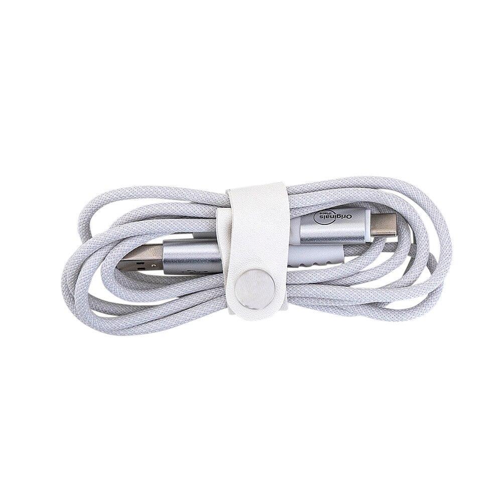 Cabo USB-A para USB-C 1,2 m, Originais iPlace, Branco - 2