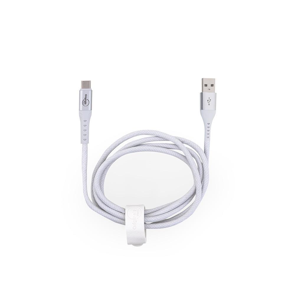 Cabo USB-A para USB-C 1,2 m, Originais iPlace, Branco - 8