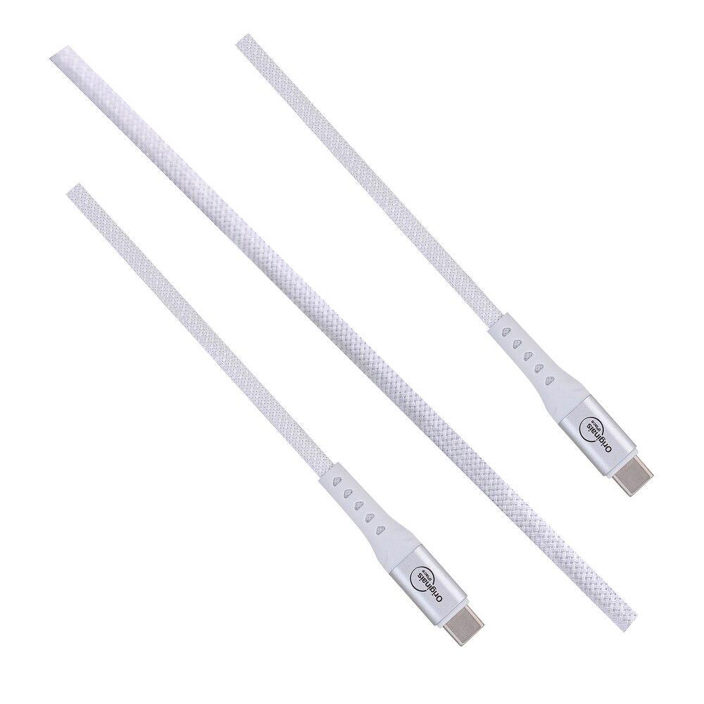 Cabo USB-C para USB-C 1,2 m, Originais iPlace, Branco - 1