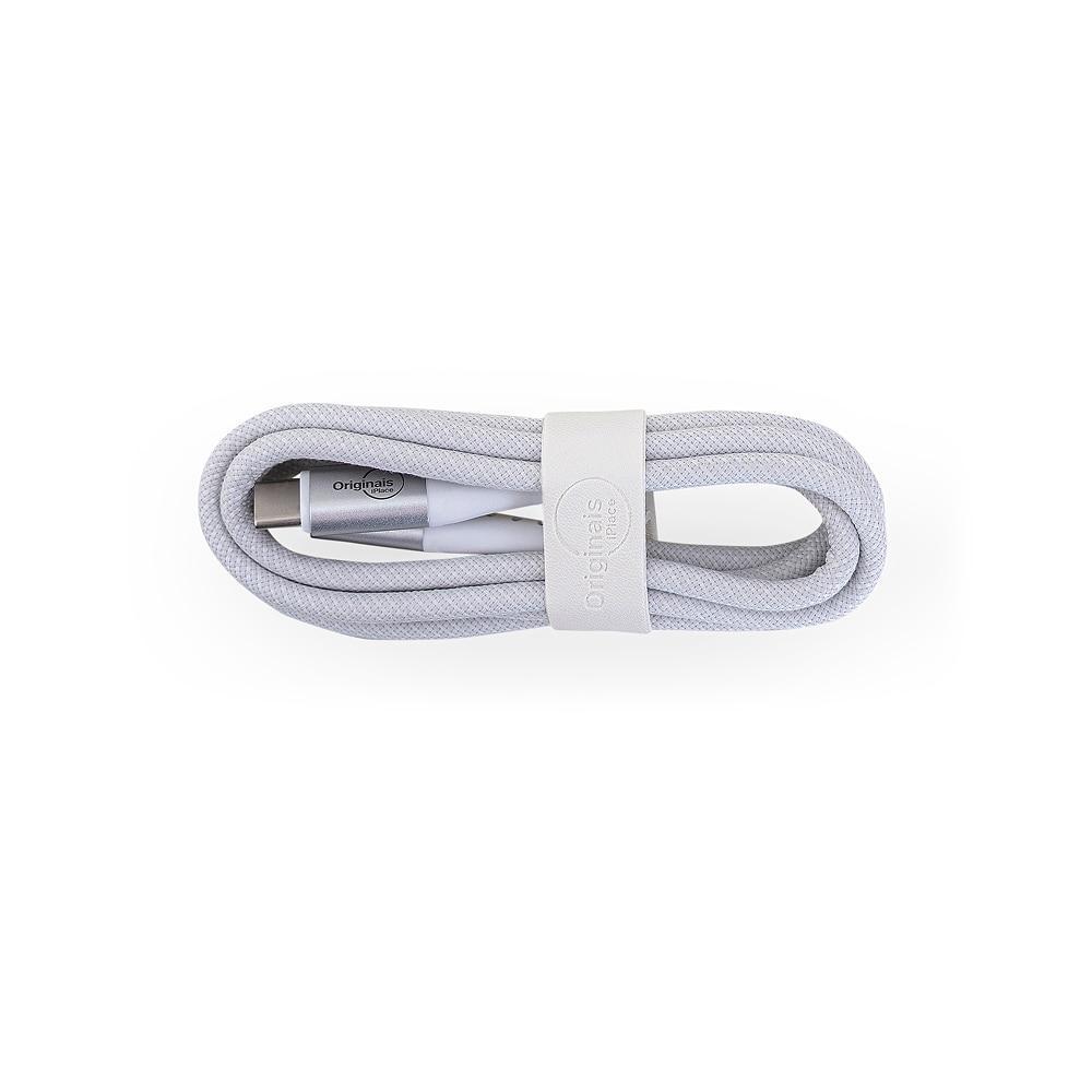 Cabo USB-C para USB-C 1,2 m, Originais iPlace, Branco - 2