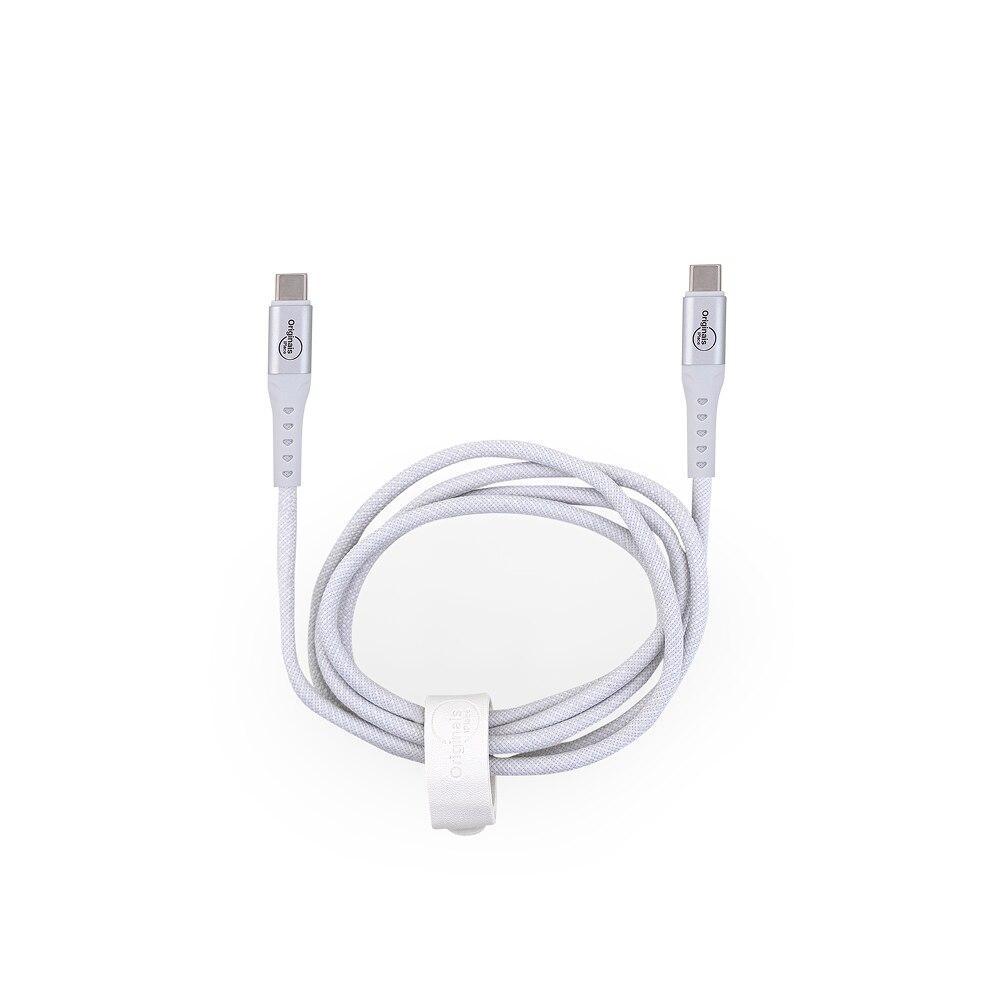 Cabo USB-C para USB-C 1,2 m, Originais iPlace, Branco - 8