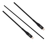 Cabo USB-C para USB-C 1,2 m, Originais iPlace, Preto - 1