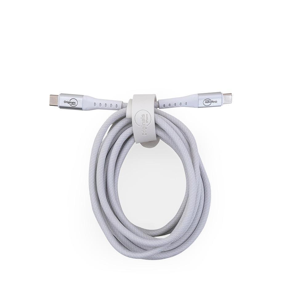 Cabo USB-C para USB-C 3 m, Originais iPlace, Branco - 6