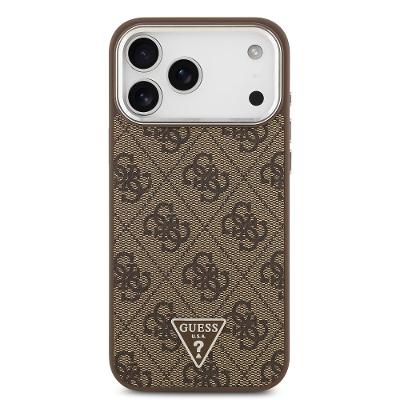 Capa iPhone 17 Pro Max Guess, Marrom
