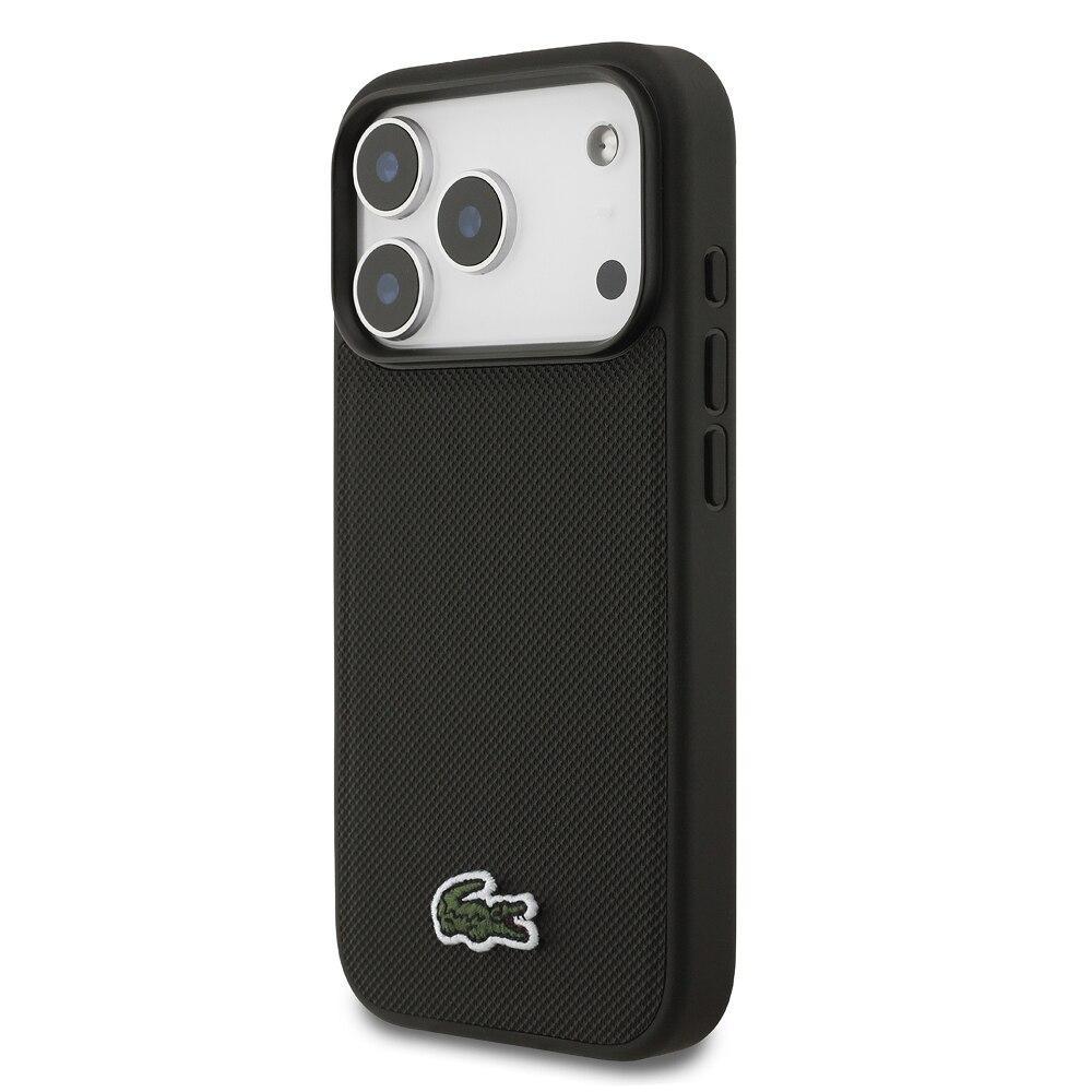 KIT Capa iPhone 17 Pro Max e Cabo USB-C Lacoste, Preta - 3