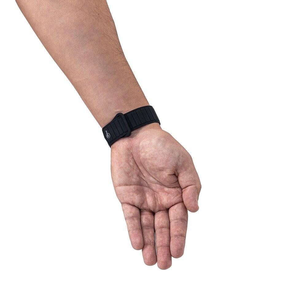 Pulseira de Silicone Magnética para Apple Watch 42-49 MM Preta  - 6