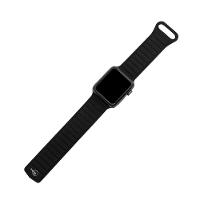 Pulseira de Silicone Magnética para Apple Watch 42-49 MM Preta  - 8