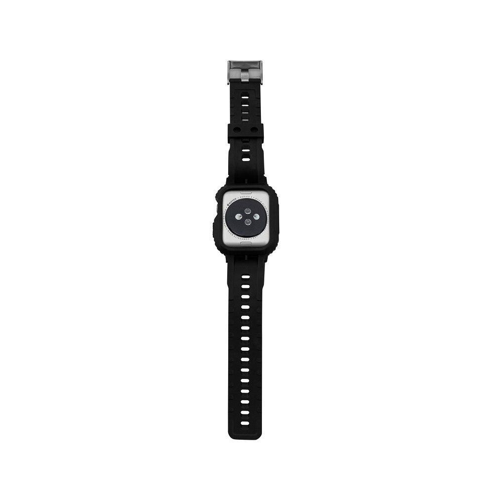 Pulseira de Bumper para Apple Watch 44mm e 45mm, Preta - 10