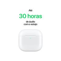 Apple AirPods 4 com estojo de recarga USB-C - Branco - 6