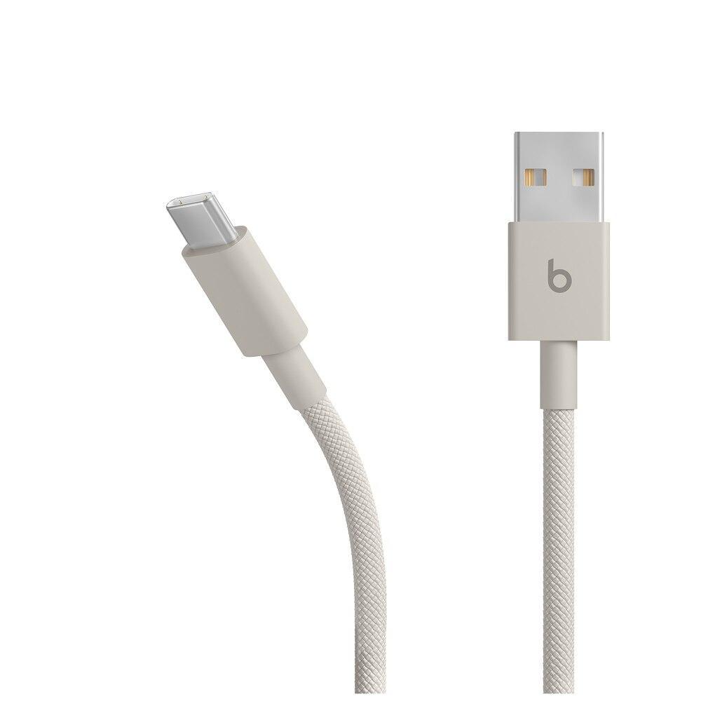 Cabo trançado de USB-A para USB-C da Beats (1,5 m), Cinza-carbono - 2