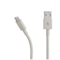 Cabo trançado de USB-A para USB-C da Beats (1,5 m), Cinza-carbono - 2