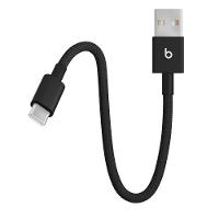 Cabo curto trançado de USB-A para USB-C da Beats (20 cm), Preto-relâmpago - 2