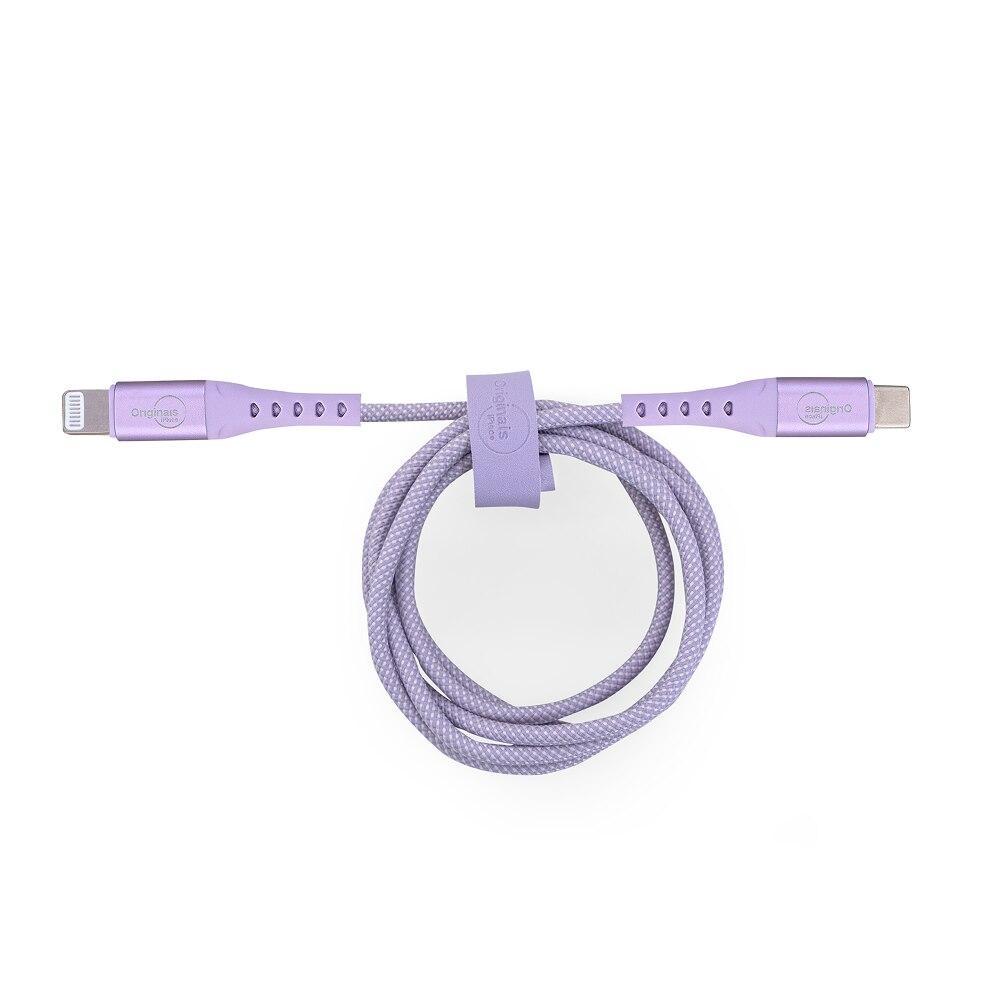 Cabo USB-C para Lightning 1,2 m, Originais iPlace, Lilás - 6