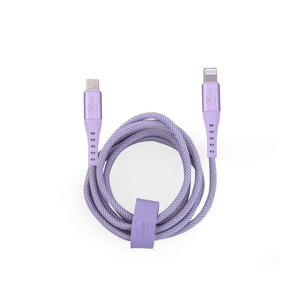 Cabo USB-C para Lightning 1,2 m, Originais iPlace, Lilás - 8