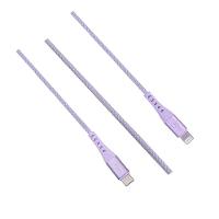 Cabo USB-C para Lightning 1,2 m, Originais iPlace, Lilás - 1