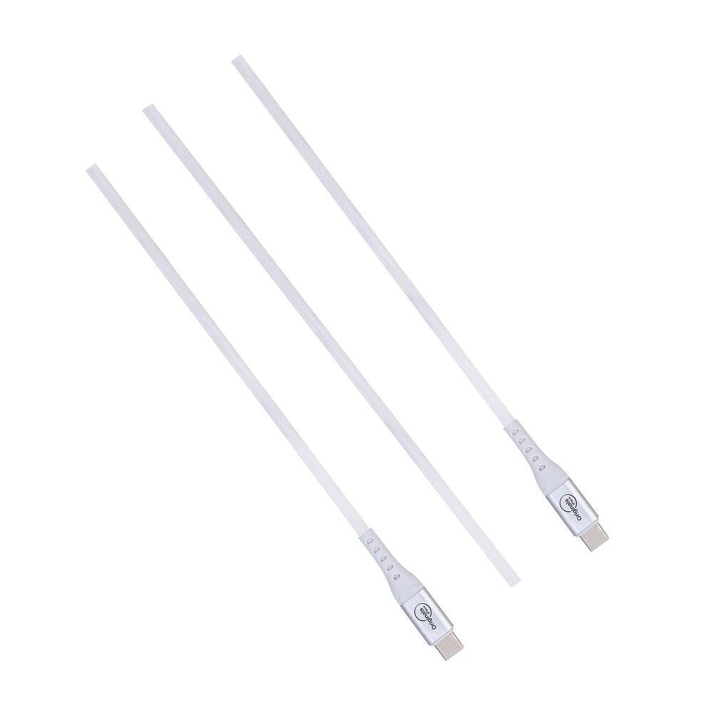 Cabo USB-C para USB-C 1,2 m, Originais iPlace, Branco - 1