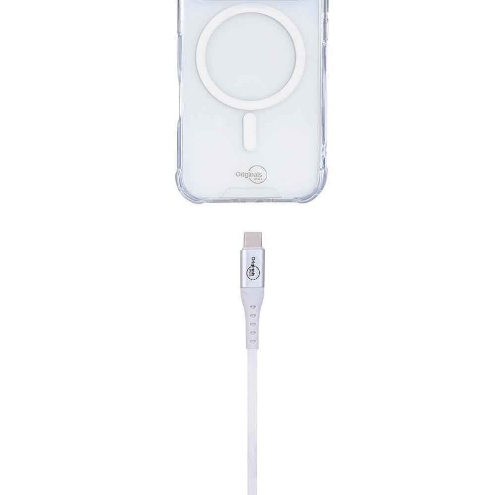 Cabo USB-C para USB-C 1,2 m, Originais iPlace, Branco - 5