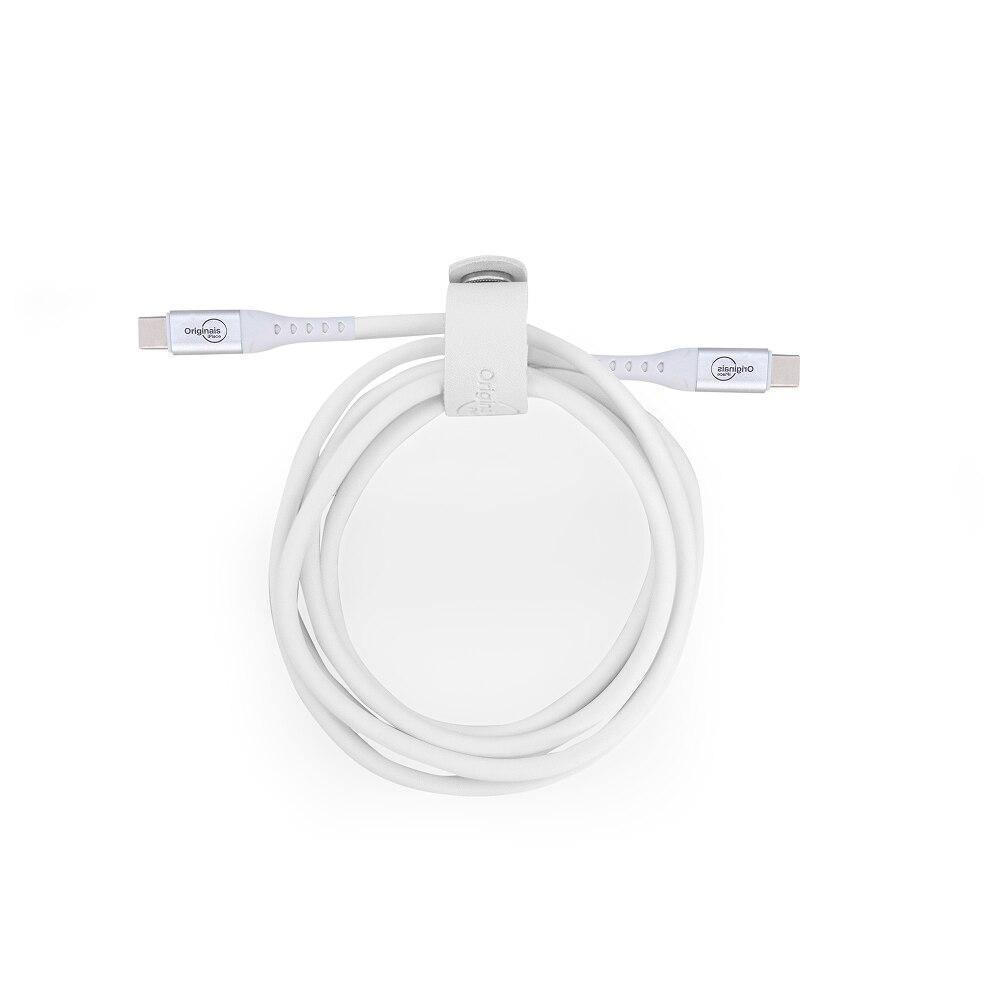 Cabo USB-C para USB-C 1,2 m, Originais iPlace, Branco - 6